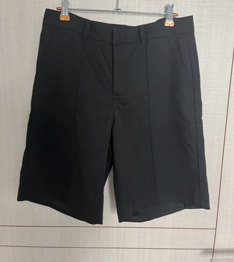 99新西装中裤简约高腰五分裤短裤休闲裤高腰...