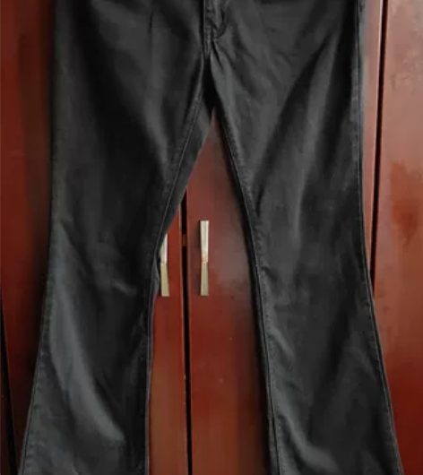 DG/杜嘉班纳 31码  男女同款黑色喇叭...