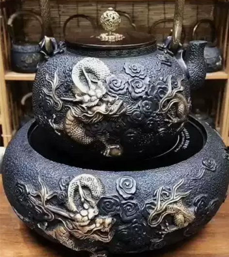 日本藏王堂高端铁壶套装 厂家处理一批铁壶电...