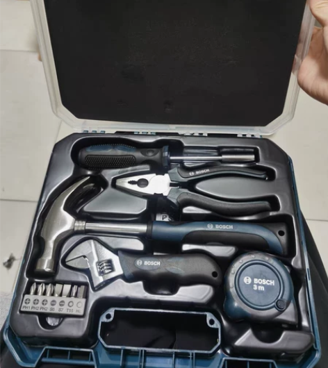 全新未拆封博世扳手螺丝刀工具套装工具箱日常...