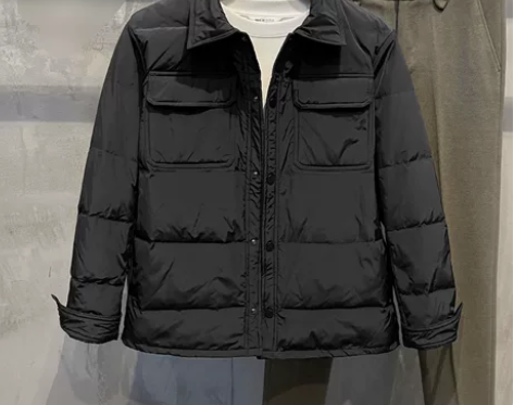 刚买的男士羽绒服，2XL，140到150穿...