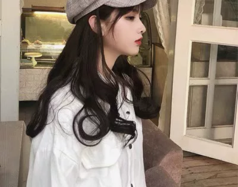 （全新 亏本处理）帽子女冬天网红格子贝雷帽...