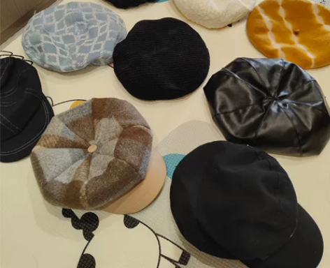 秋冬贝雷帽八角帽搭配帽合集 帽子都还有 要...
