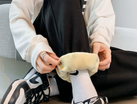 全新有吊牌拉夏贝尔运动裤子女秋冬2022新...