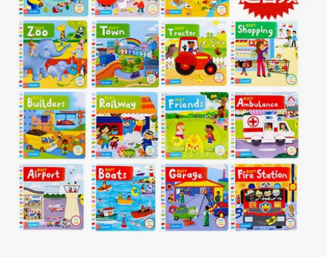 英语书籍 英文英语Busy系列绘本 /Bi...