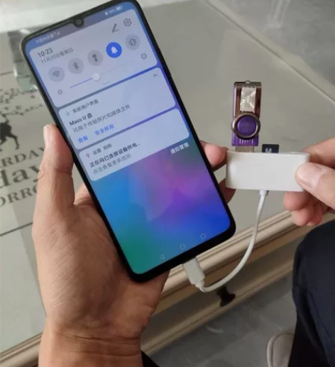 适用于Type-c手机读卡器OTG转接头外...