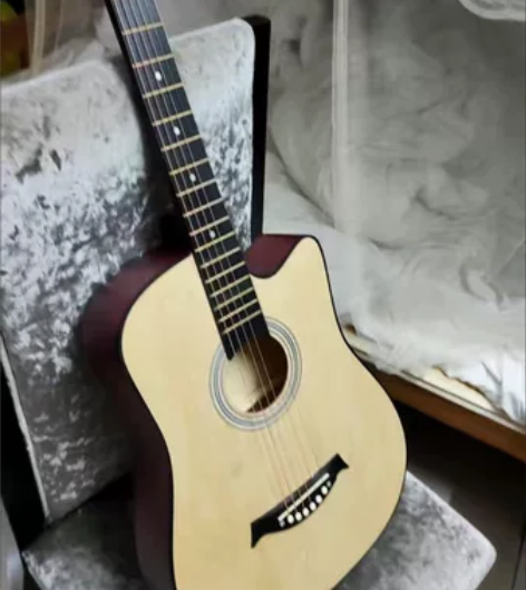 有是一把新的吉他 都为了生活拼搏 所以就把...