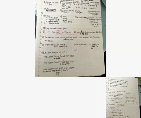 已入学985高三毕业学姐高三英语笔记华师一...