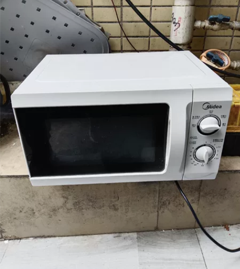 美的微波炉家用机械版小型杀菌多功能转盘旋钮...