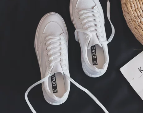 百搭基础小白鞋女春季2018新款女帆布鞋学生