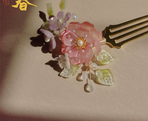 簪娘出簪 绢花5元一个满100包邮 ...