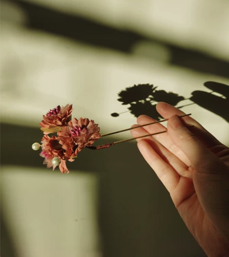 簪娘出簪  绢花5元一个满100包邮    琉璃发簪全部15...