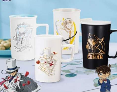 柯南名侦探柯南水杯幸运石二次元正版动漫周边...