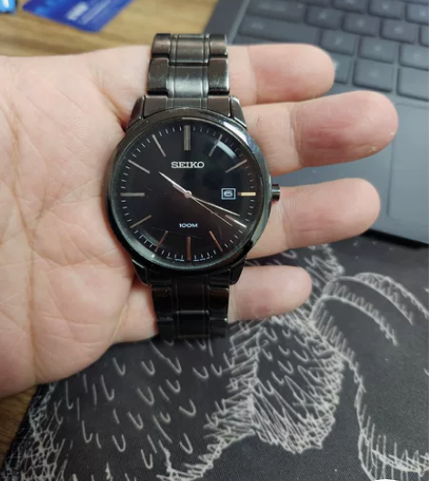 精工5号手表，我姐在香港旅游给我带回来的，...