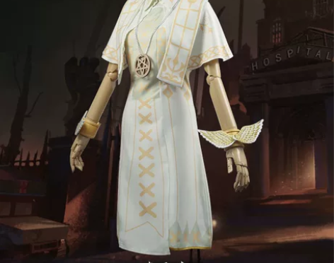 第五人格光天使c服全套，假发衣服配饰鞋子无...