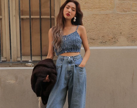 背心夏外穿泫雅女chic网红学院风短款针织...