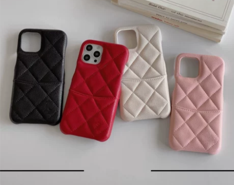 奢华鱼子酱纹皮革插卡适用苹果14proma...