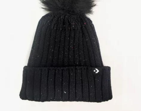 匡威女帽冬款运动休闲户外保暖防风针织帽毛绒...