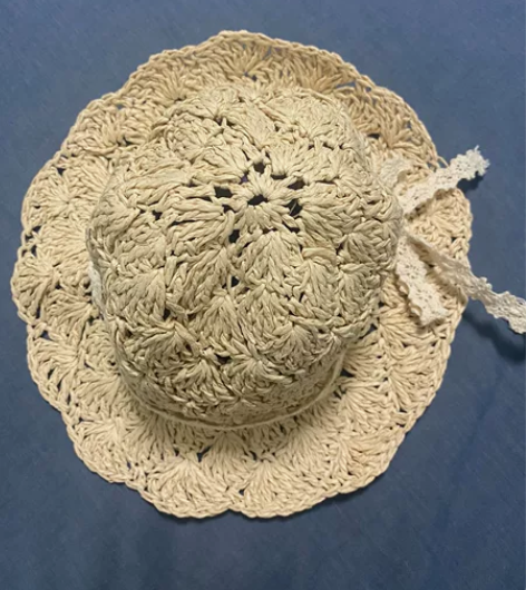 全新 儿童草帽 52头围 吊牌丢了 不记得...