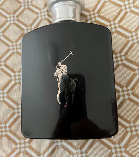 拉夫劳伦黑色马球男士高级香水125ml，日...