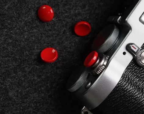 MrStone 凹凸面小红点红色圆点快门按...