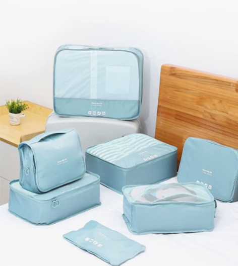 汉客旅行收纳包套装行李箱衣服内衣物整理袋子...
