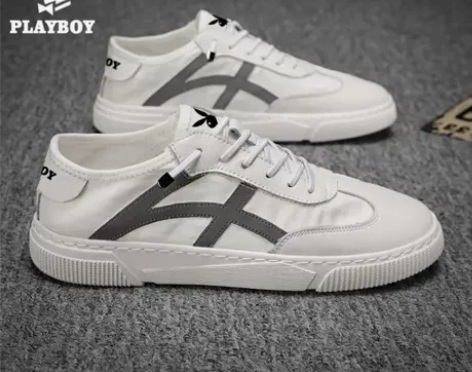 花花公子 (PLAYBOY)帆布鞋男202...