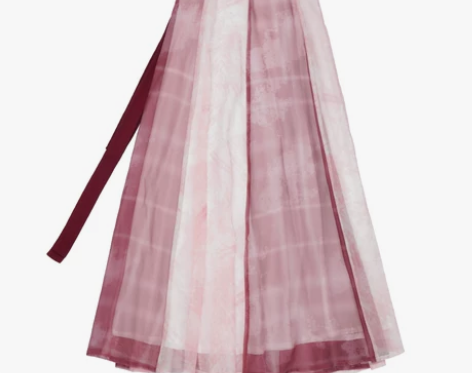 【舒荷】梨花渡原创汉服女晋制交领齐腰十二破...