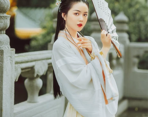 忍冬藤 花朝记原创设计 汉服女装襦裙 晋制...