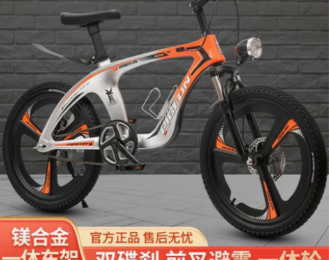 飞鸽自行车镁合金儿童学生中大童男孩20寸2...