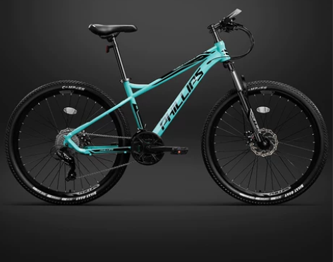 【狂欢价】菲利普山地车自行车架变速成人双碟...