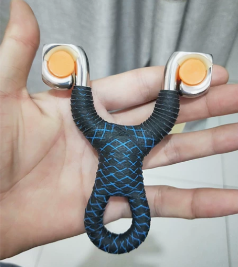 传统手工冷弯304材质8mm平头扁皮弹弓 ...