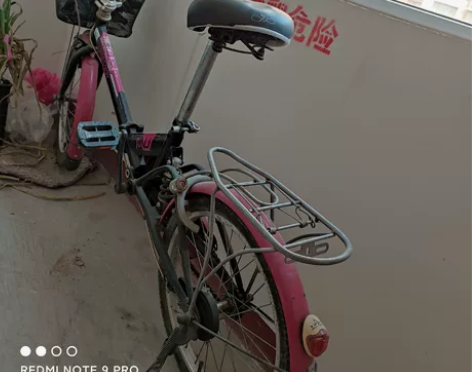 闲置折叠自行车 自提明显使用痕迹¥1808...