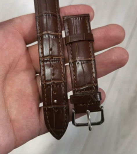 棕色牛皮表带，20mm，全新未用过，浪琴送...
