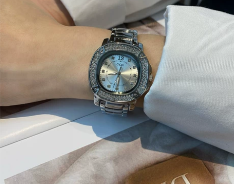 歌迪手表女款轻奢小众学生ins风时尚潮流方...