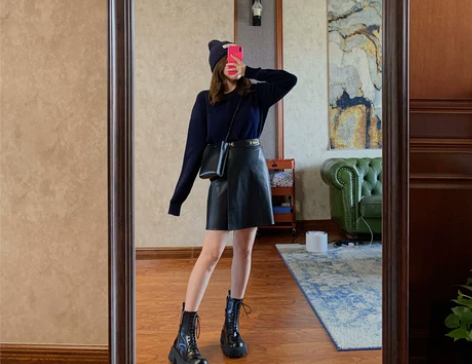 Nuanma~老客福利～极简风基础款羊毛针织衫～层叠设计高...