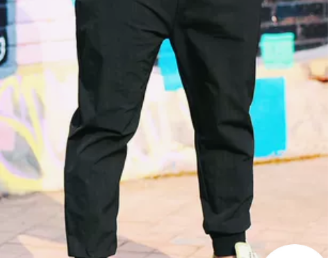 伟臣潮牌大码男装秋冬装小脚裤肥佬加肥加大男...