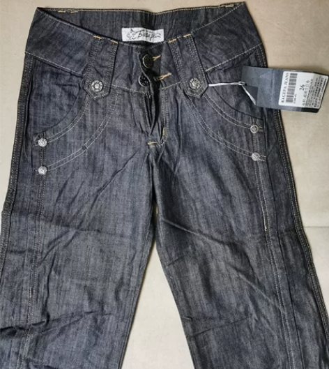 全新外贸代工阔腿直筒牛仔裤40每条，不刀不...