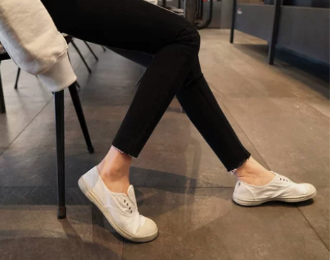 流苏牛仔裤女九分裤夏秋新款高腰学生chic...