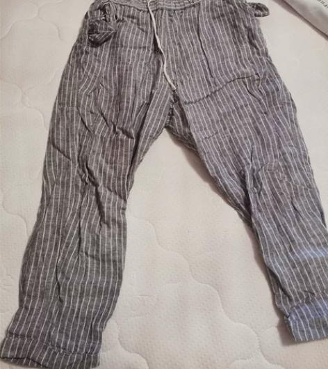 女式，棉麻裤，均码 15元，不退不换不包邮...