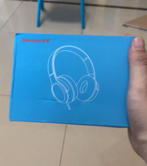 310纽曼T08儿童头戴式有线耳机 听力保...