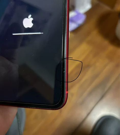iphone 11 256g 红色 2个瑕...