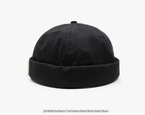 春夏季复古韩版潮牌帽子男女水手帽原宿嘻哈瓜...