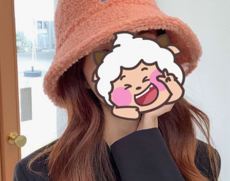 全新三福毛绒仿羊羔毛渔夫帽显脸小 感兴趣的...