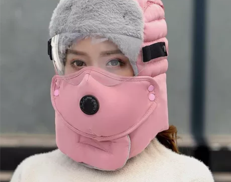 【处理送眼镜】雷锋帽冬天加厚保暖 东北护耳...