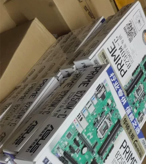 Asus/华硕 B250M-C电脑台式机主...