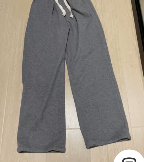 加绒卫裤，小阔腿，可85斤穿到110斤，裤...