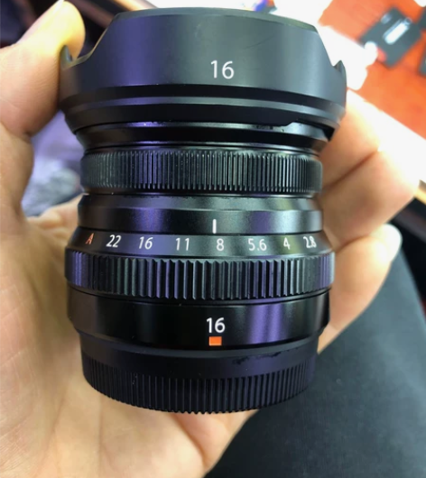 富士16 2.8定焦镜头 成色新 实物拍摄...