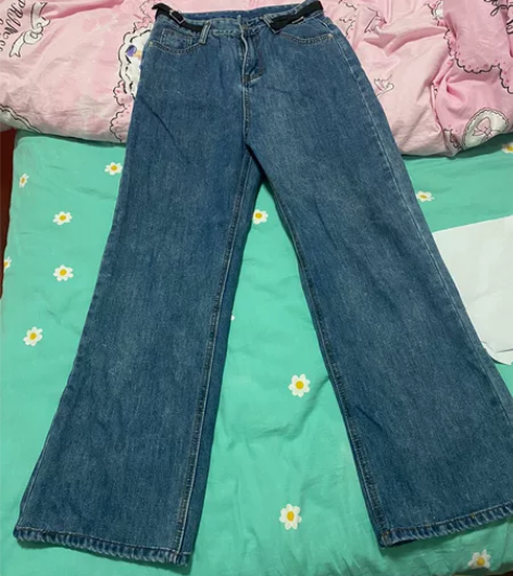 韩左韩右女士阔腿裤直筒裤拖地裤女,打折80...