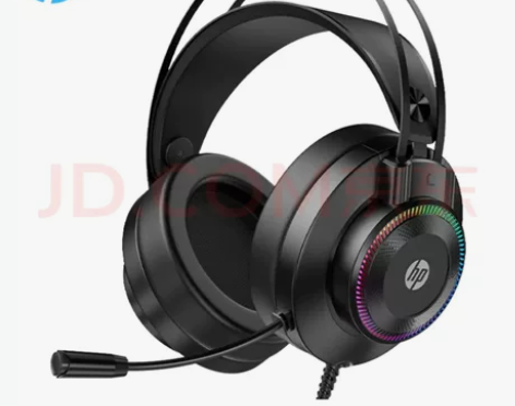 惠普耳机、HPGH10有线游戏耳机，官方旗...